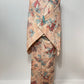 Traditional Silk Kimono - Made in Japan - Pink - Four-season garment
