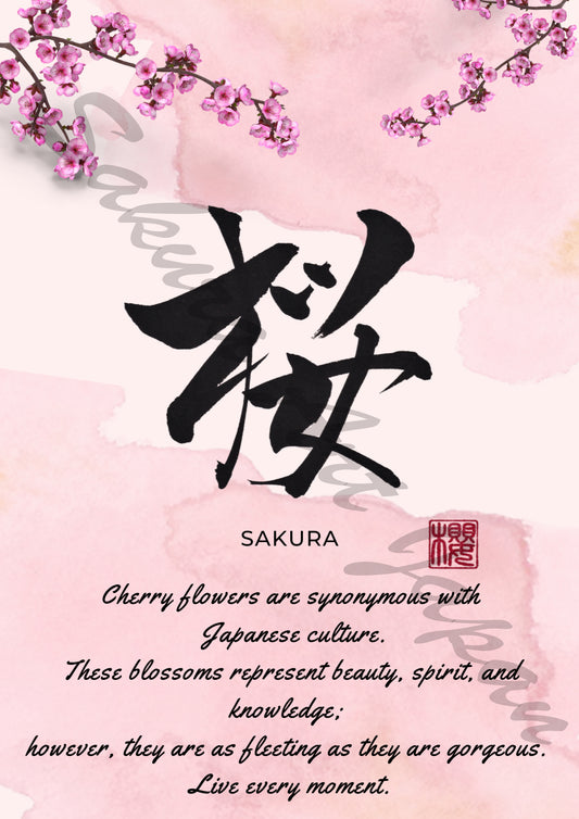 Sakura - Cherry Blossoms - digital (.png)